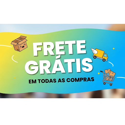 Banner de Promoção: Frete Grátis para todo o Brasil!
